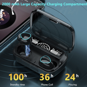 VibePods M10 TWS Wireless Earbuds with Power Bank